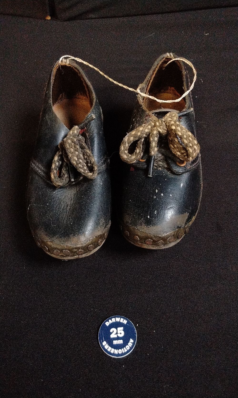 Lot 313: Antique Child's Clogs