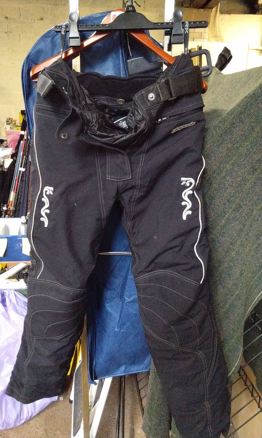 Lot 427: RK Sports Nylon Motorbike Pants
