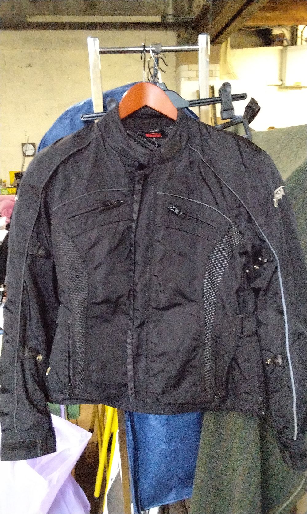 Lot 430: Spada Nylon reinforced Elbow and Back Motorcycle Jacket