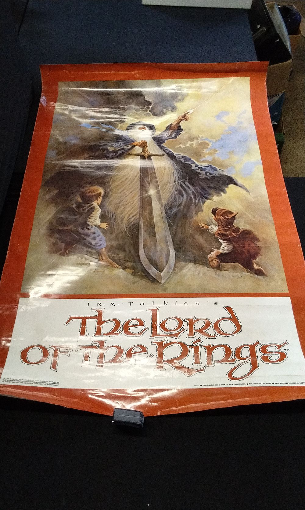 Lot 434: 1978 Animated L. O. T. R Film Poster