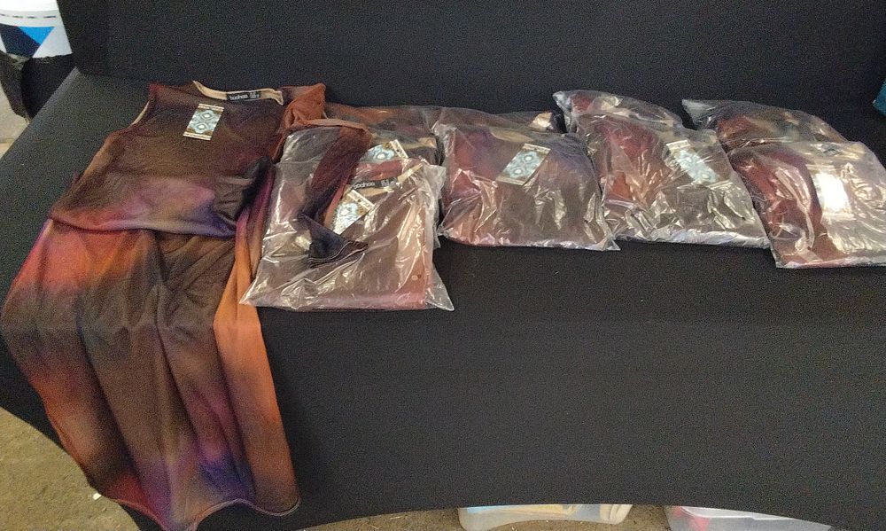 Lot 444: 4x Single Long Sleeve Maxi dresses
