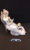 A large Lladro Figurine of Mother Reading. Measures Approx 25.5 x 12.5 x 23 cmImage - 4