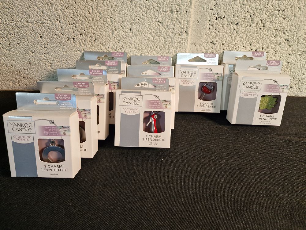 Lot 211: x11 Yankee Candle Charming Scents Charms