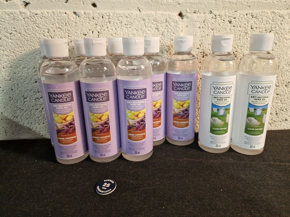 Lot 242: x10 Yankee Candle Anti-Bacterial Hand Gel