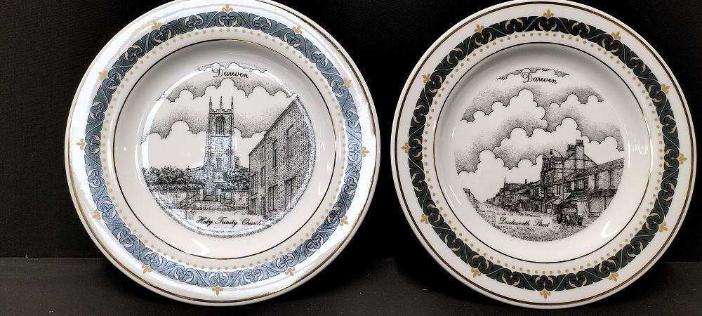 Lot 175: Two Limited Edition Canterbury Collection Darwen Plates