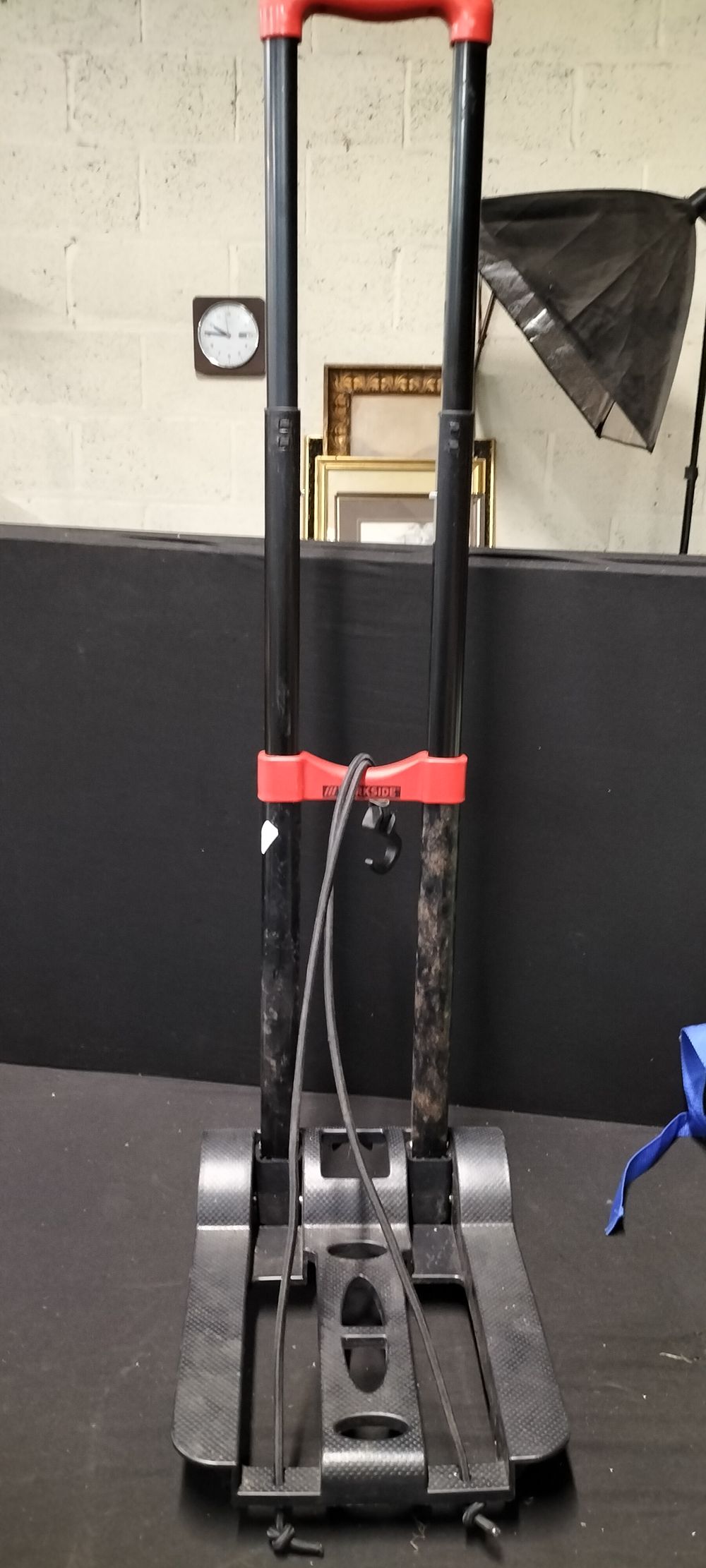 Lot 191: Parkside Heavy Duty Folding Hand Trolley and an Ozark Trail Insulated Cooler Backpack