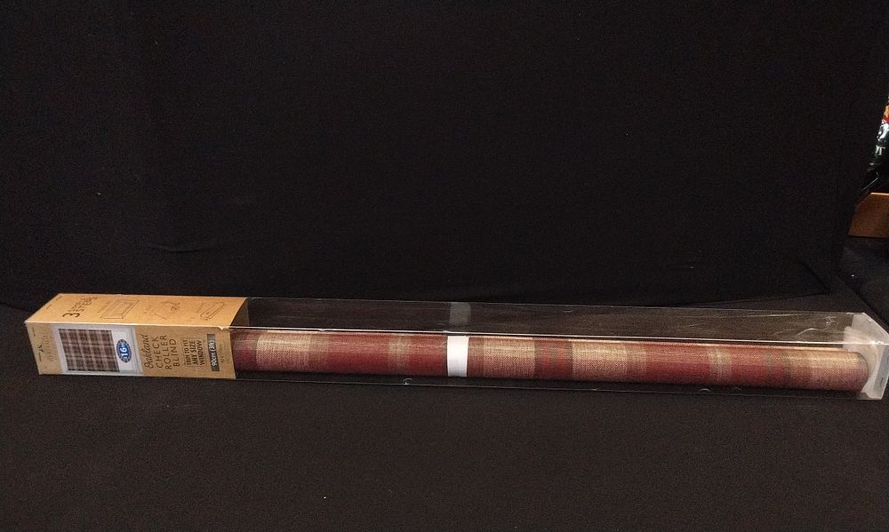 Lot 663: New in Box Heritage. Oakland, Check Roller Blind