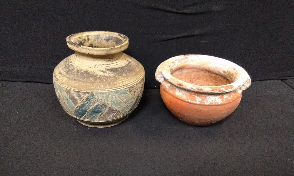 Lot 732: Decorative Urn and Terracotta Planter