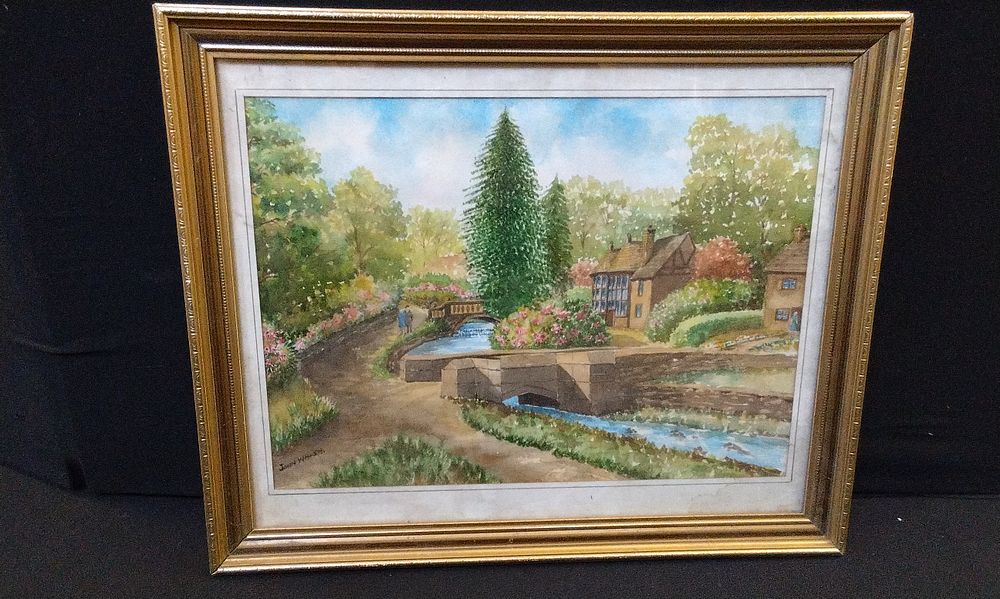 Lot 769: Original Watercolour Signed by John Walsh.