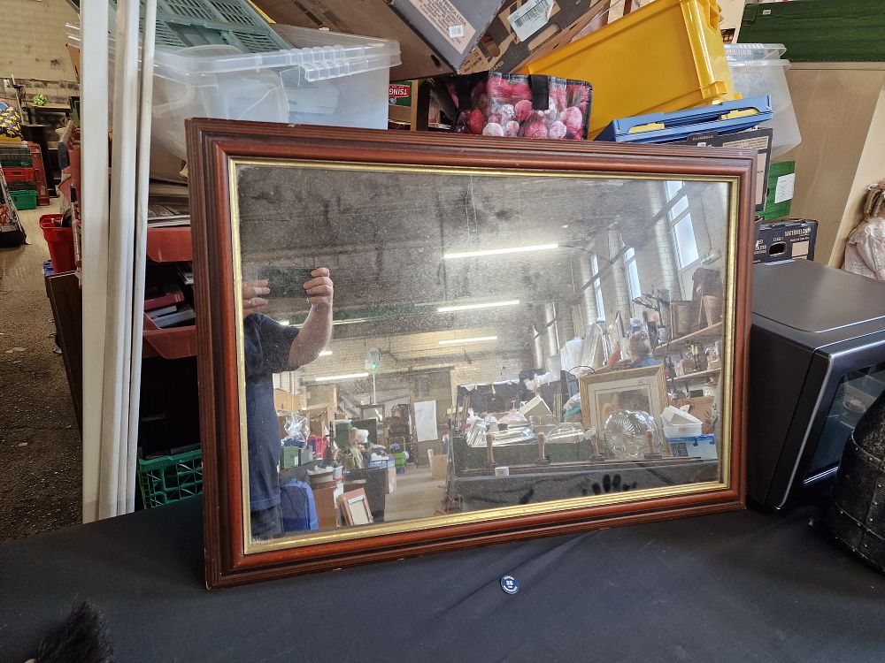 Lot 770: Wall Hanging Mirror