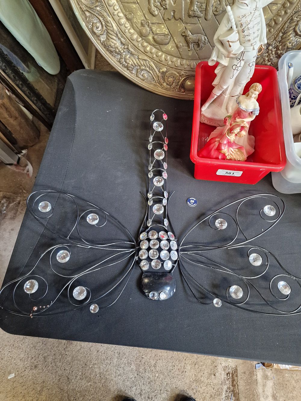 Lot 773: Decorative Metal Dragonfly