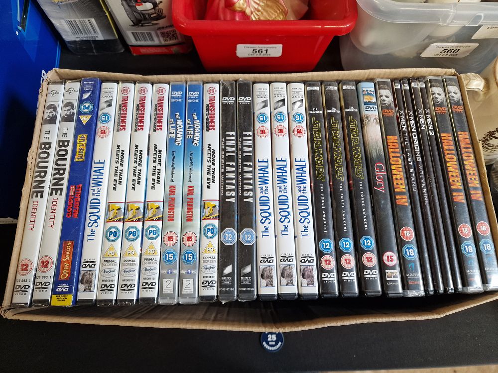 Lot 777: Selection of DVDs