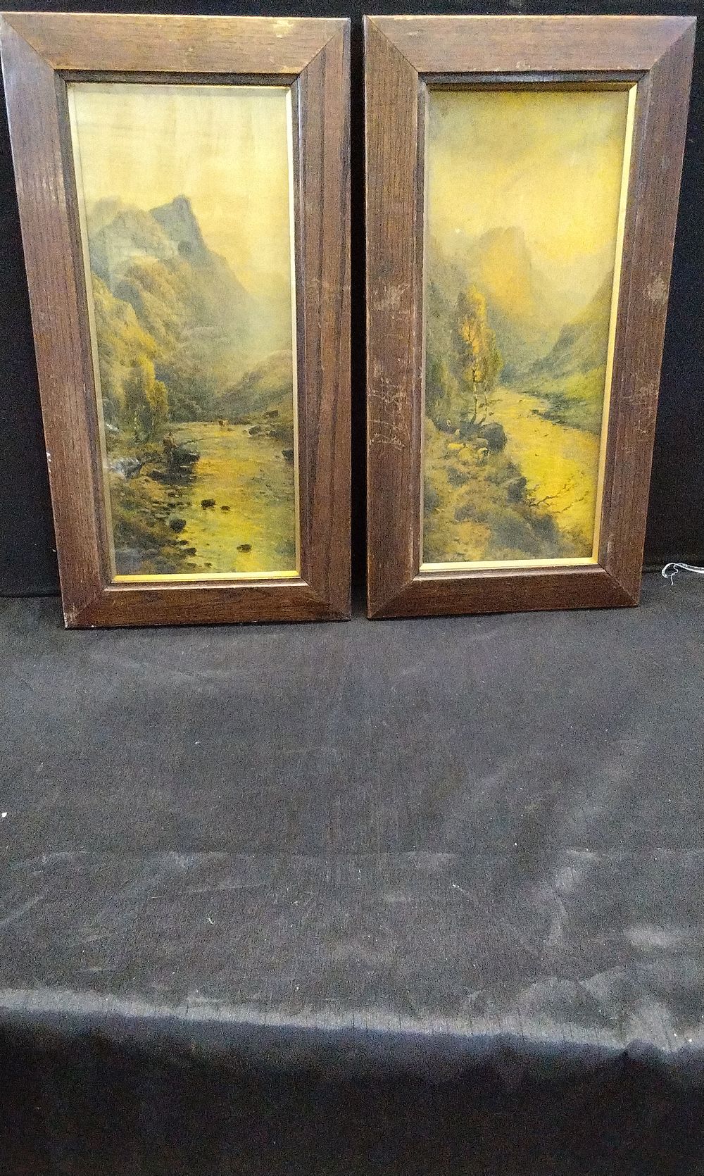 Lot 788: Two Framed Oblong Pictures