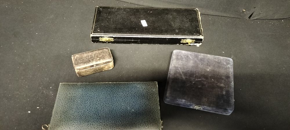 Lot 255: 4 x Vintage Jewellery and Cutlery Presentation Boxes - Empty
