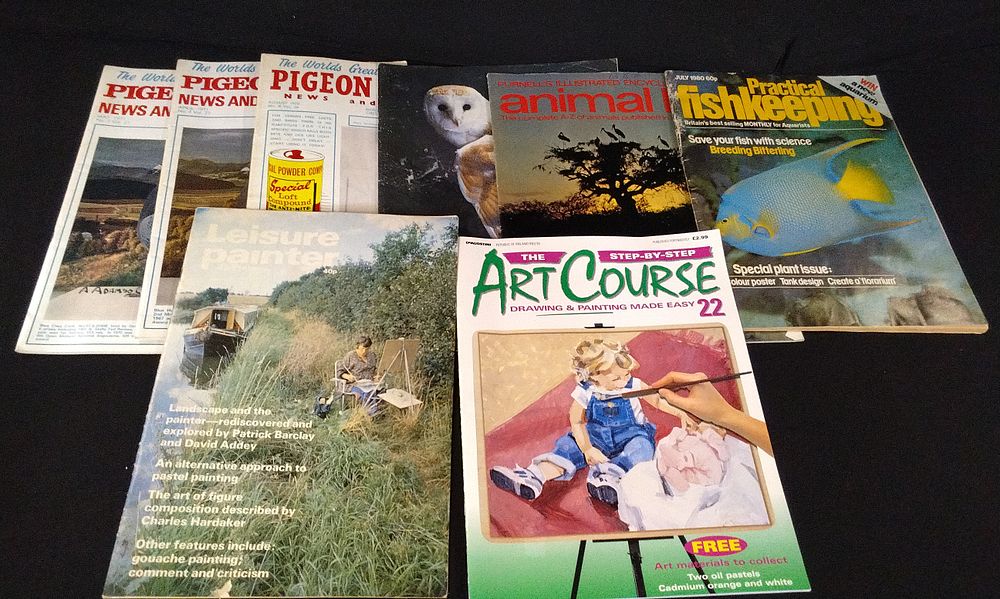 Lot 275: 8x Pigeon Racing Magazines,