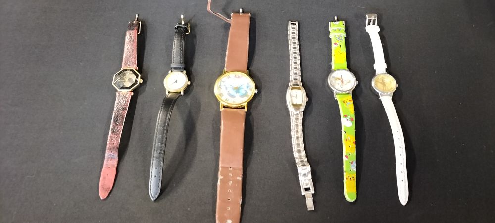 Lot 304: Six Ladies/Girls Watches