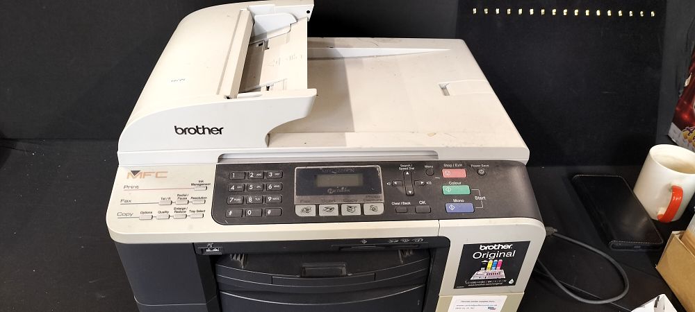 Lot 308: Brother MFC-5860 Print/Scan/Copy/Photo Capture Inkjet Printer with Power Lead and USB Lead