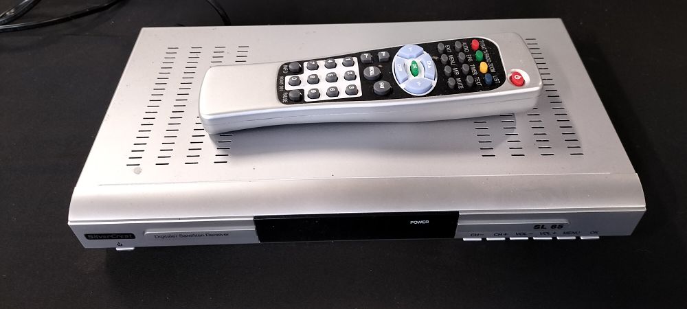 Lot 310: Two Silver crest Digital Satellite Receivers 1 used , 1 New in Box Both with Remotes