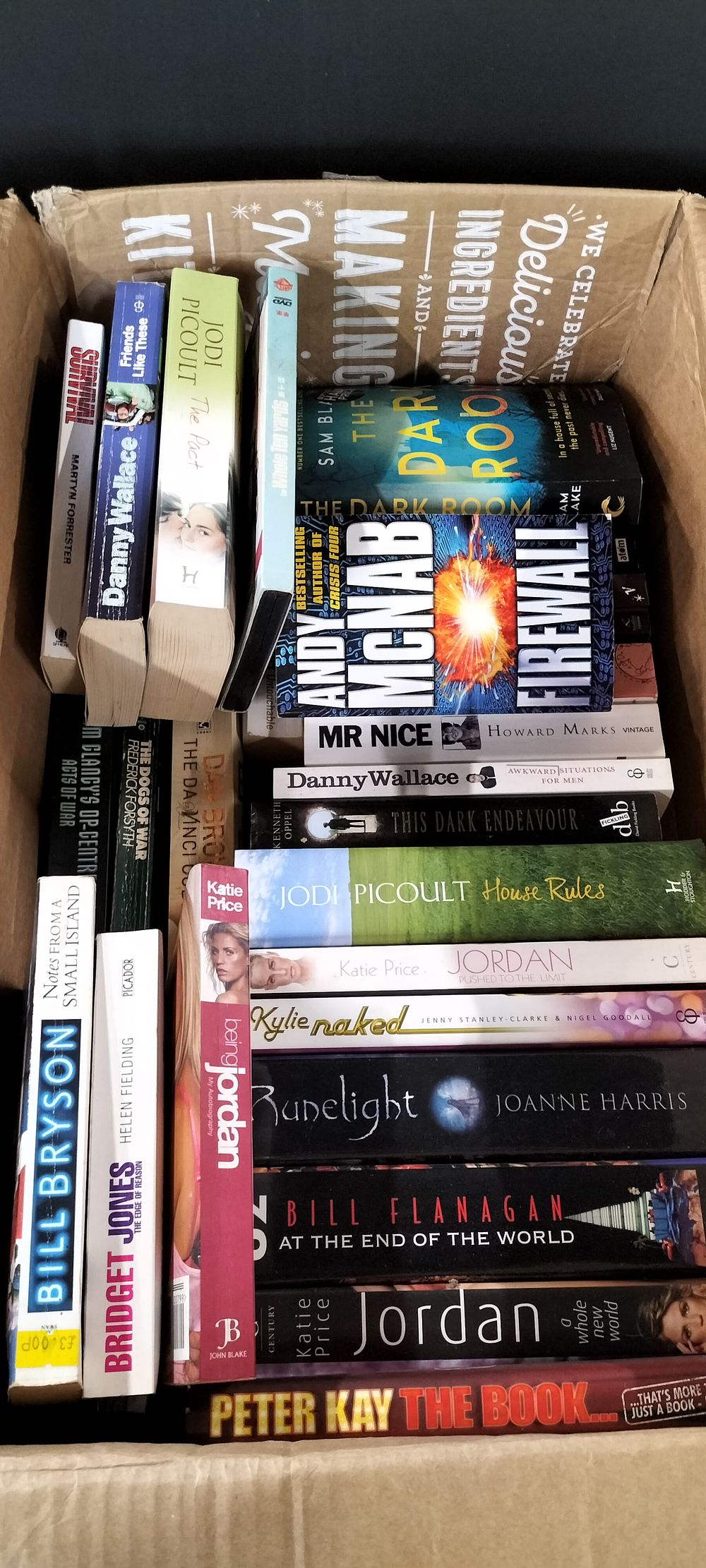 Lot 340: Large Box of Assorted Books, Hardback and Paperback