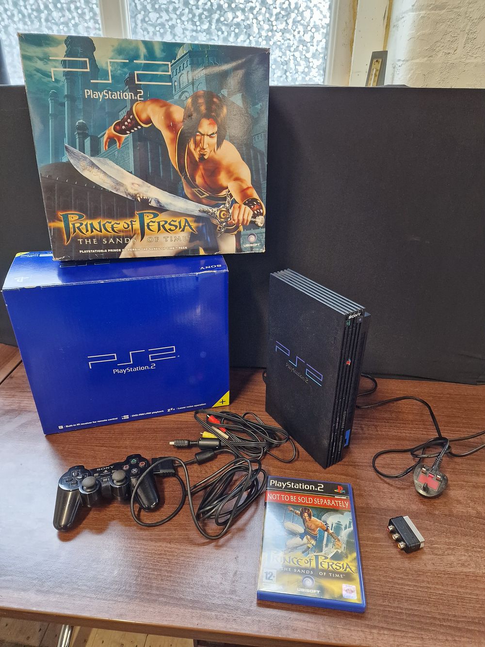 Sony PlayStation 2 Prince of Persia Sands of Time Console Bundle. Tested for Power