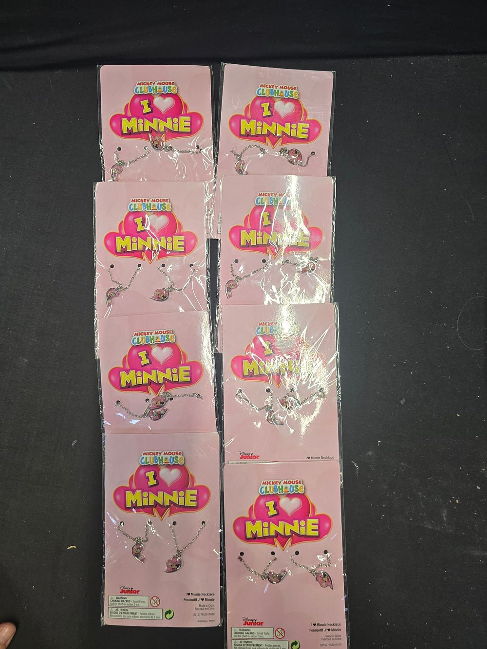 Lot 463: 8 brand new Disney mickey mouse clubhouse best friend necklaces