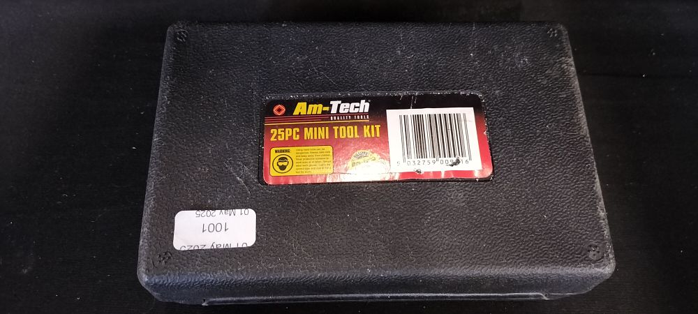 Lot 235: An Am-Tech 25PC Mini Tool Kit