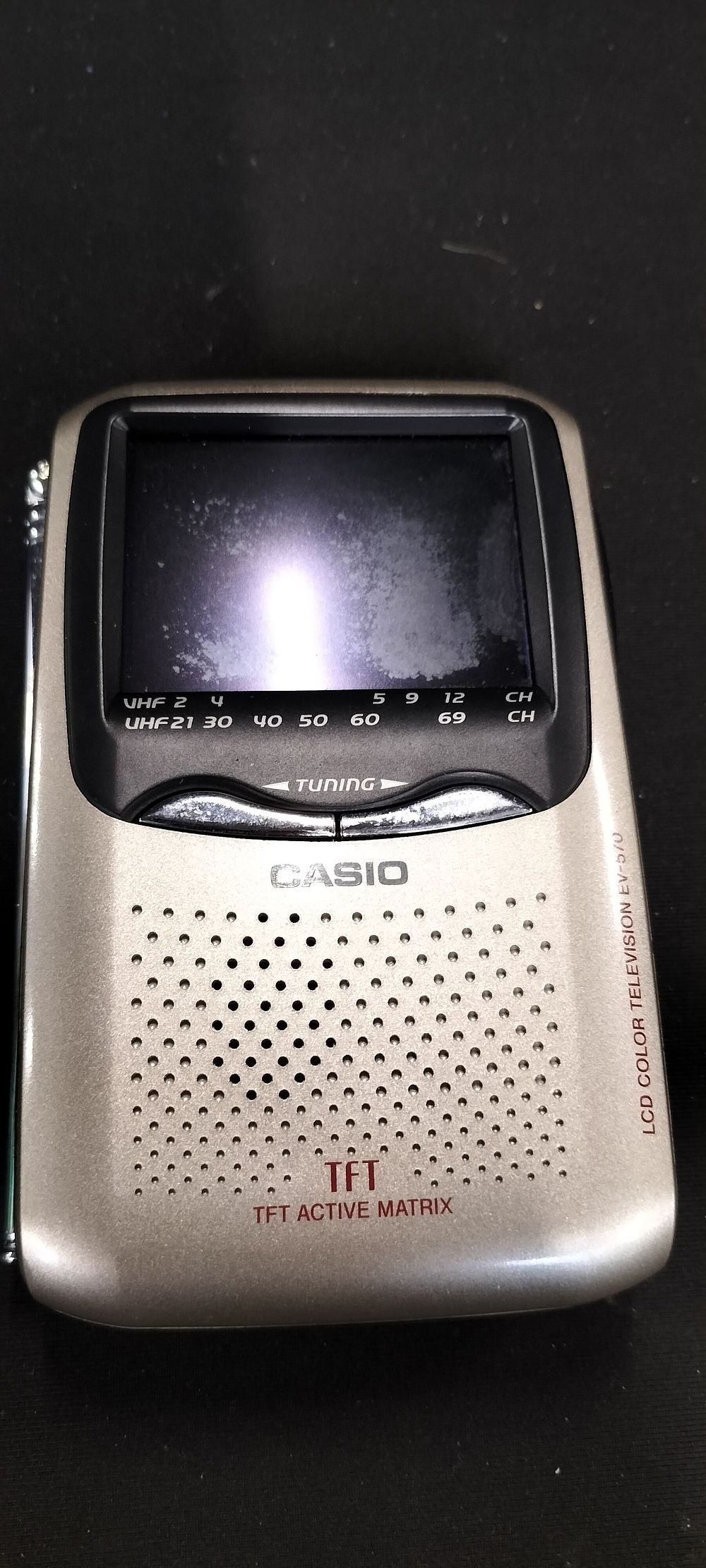 Lot 238: Casio EV-570P Portable LCD Color Television with AC Adapter