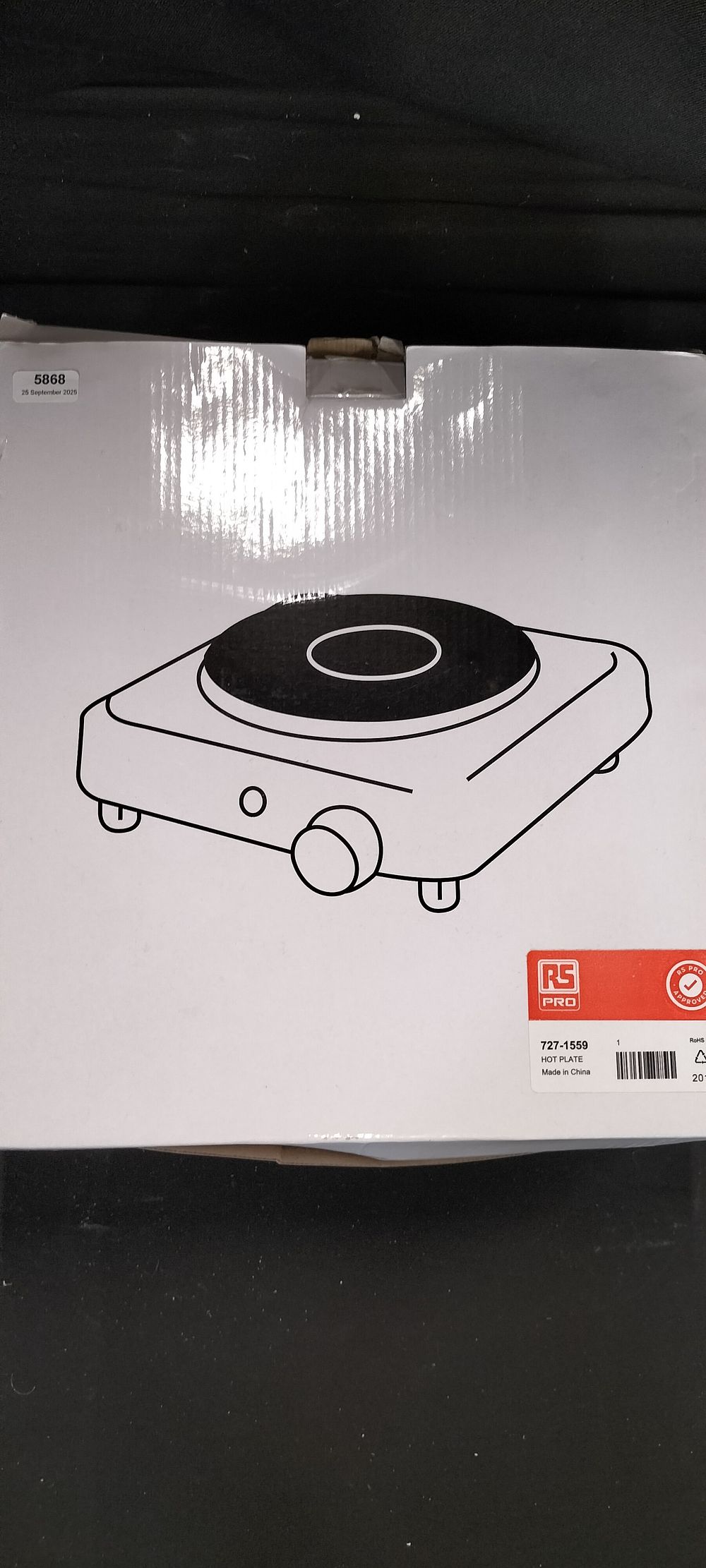 Lot 245: RS PRO 727-4559 Hot Plate