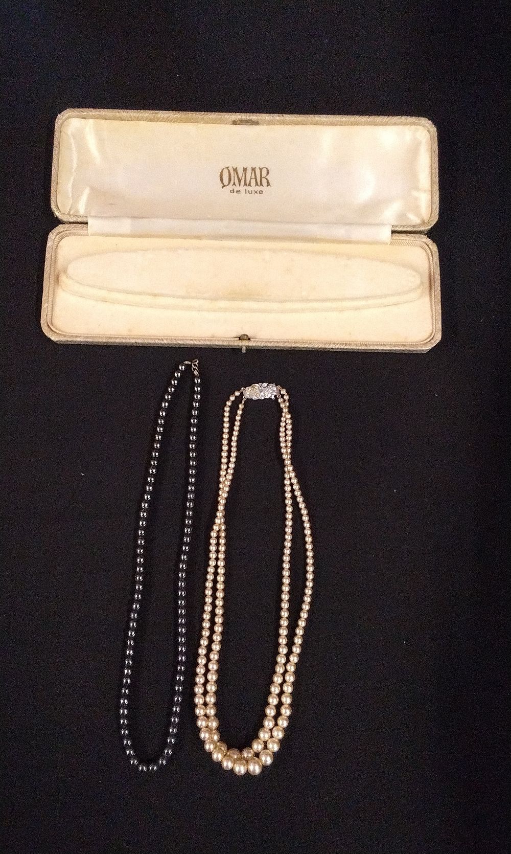 Lot 313: A Pair of Beaded Necklaces