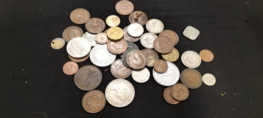 Lot 266: A Collection of Mixed Foreign and World Coins