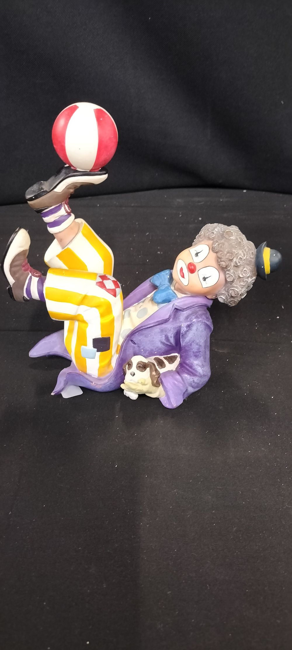 Lot 274: Nadal Limited Edition Clown Figurine Balancing Ball
