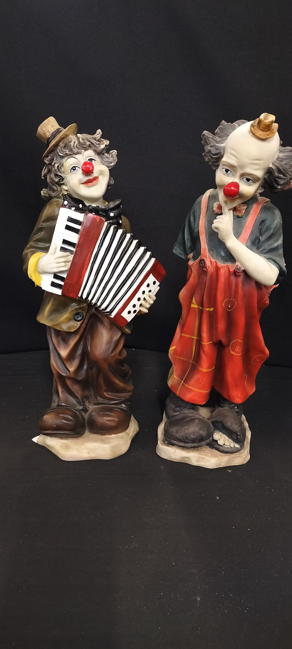 Lot 279: A Ceramic/Resin Clown Figurine