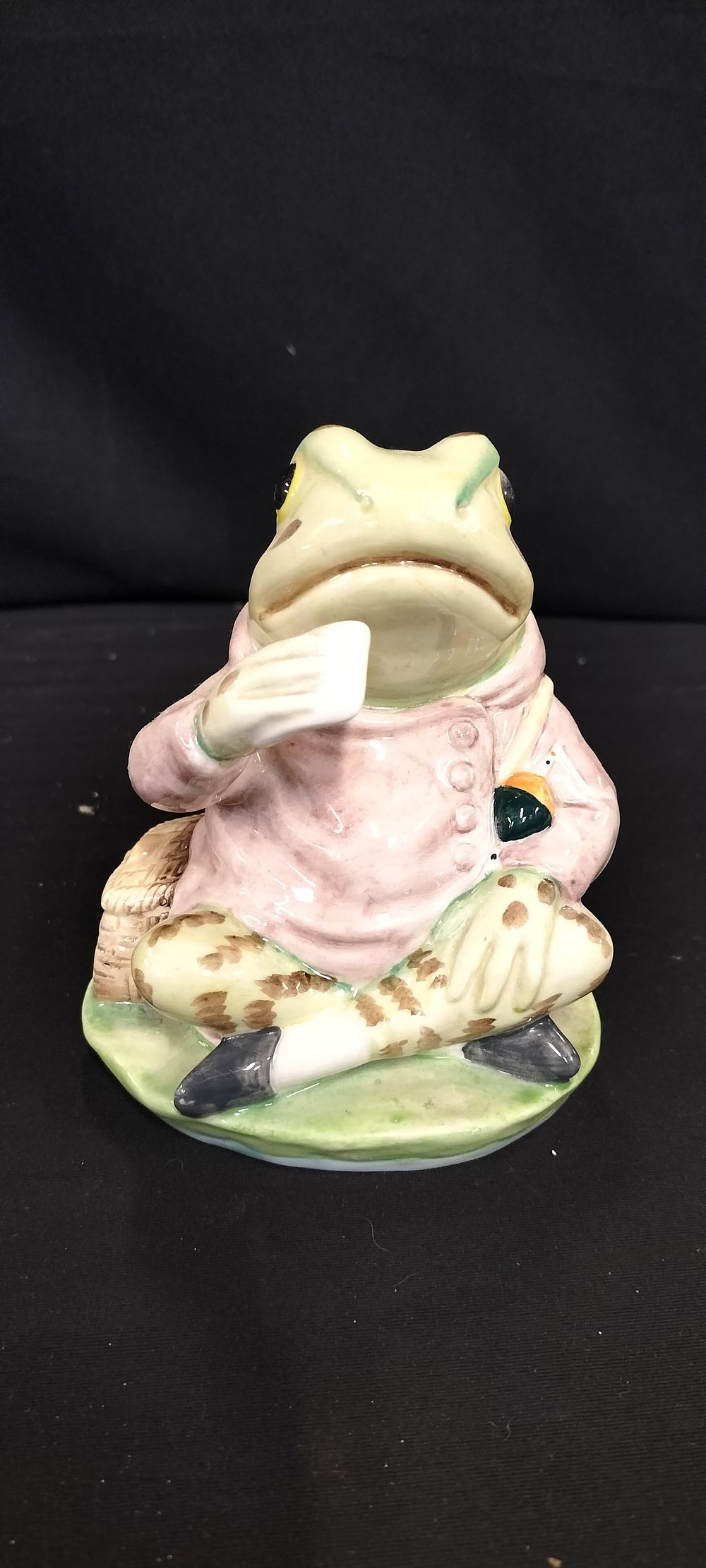 Lot 287: Royal Albert Beatrix Potter Jeremy Fisher Ceramic Figurine