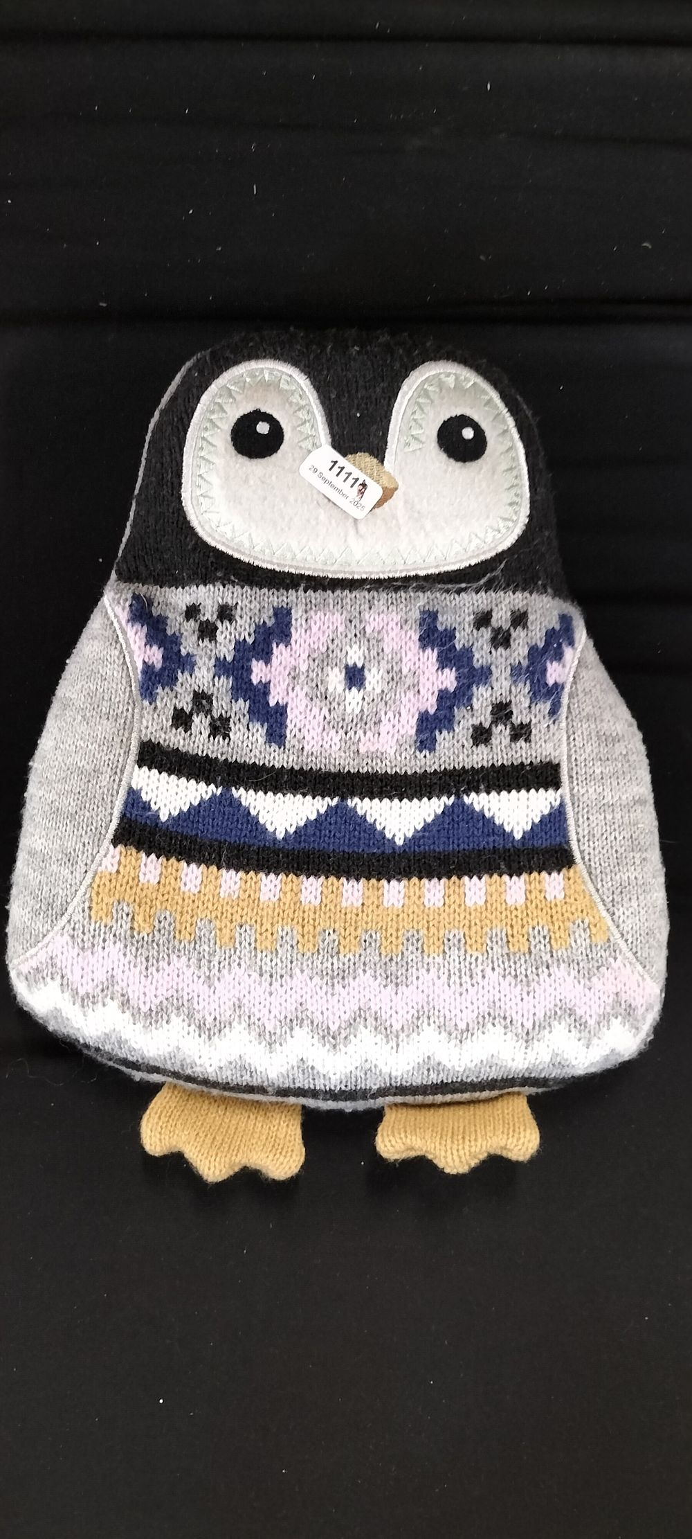 Lot 294: Hugimals Hugarounds Microwaveable Weighted Penguin Plush Toy