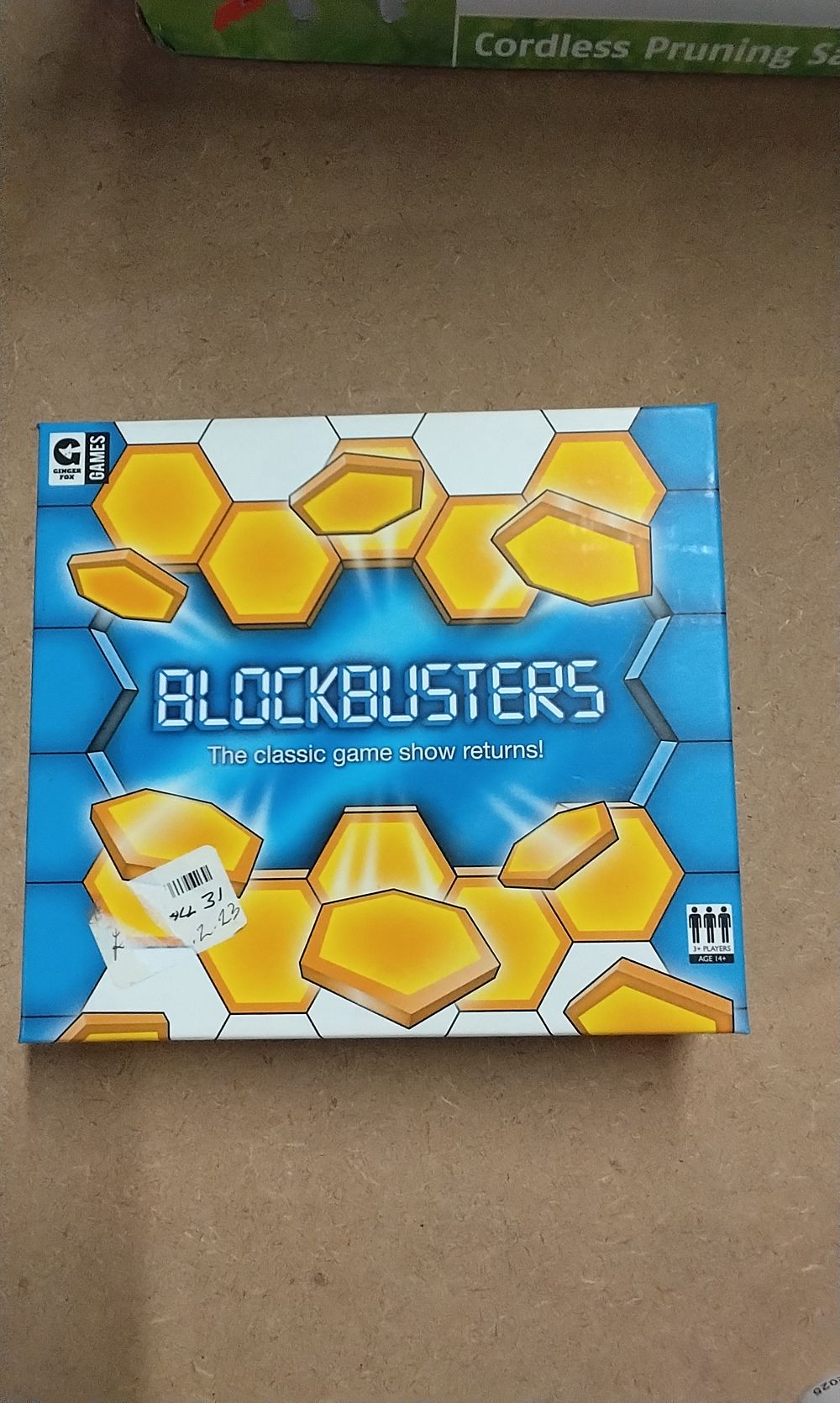 Lot 198: Blockbusters Board Game