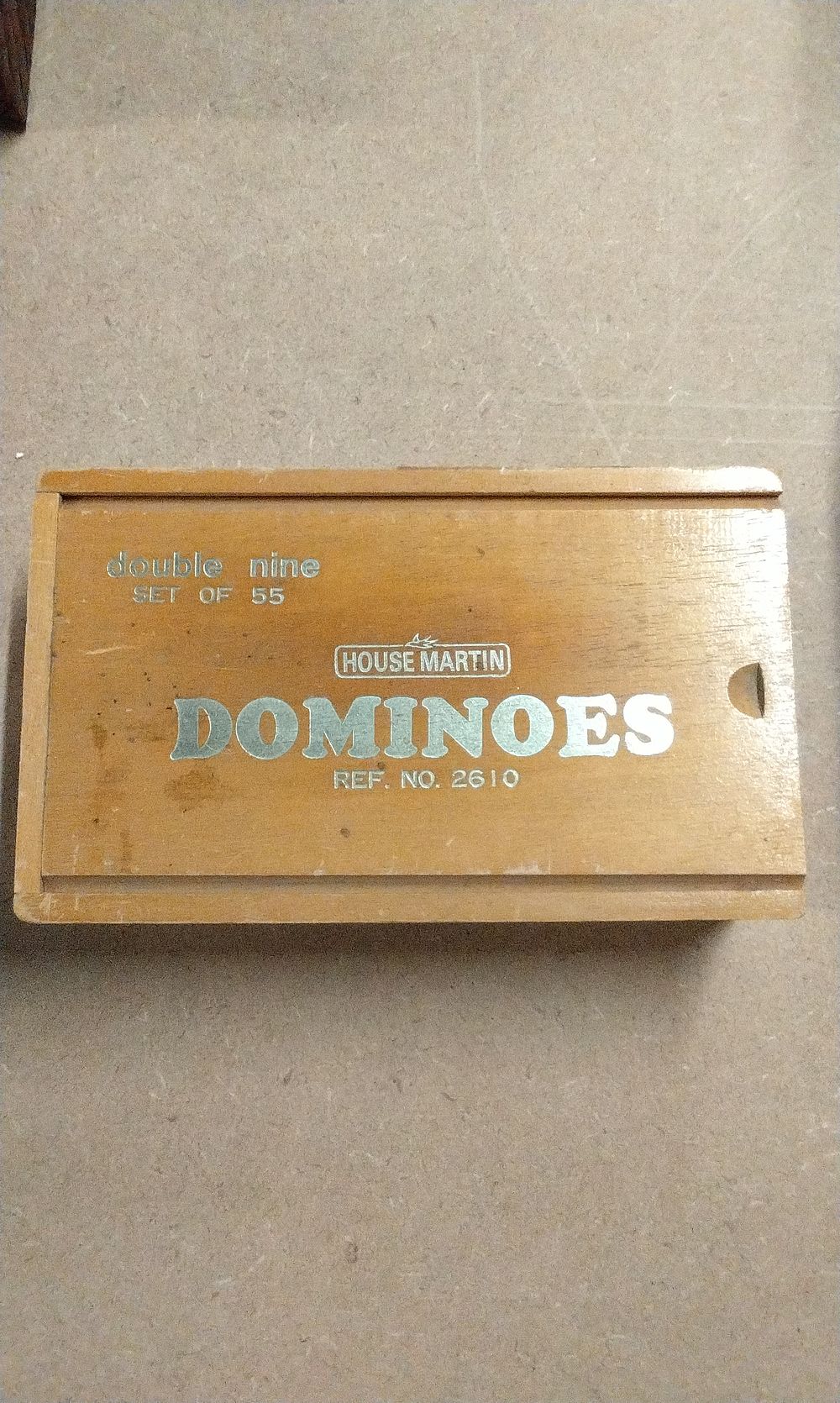 Lot 199: Box of House Martin Double Nines Dominoes