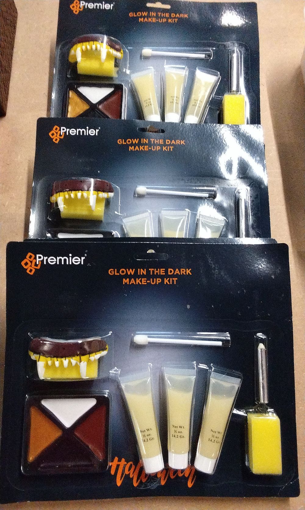 Lot 201: 6 x Premier Glow in the Dark Make Up Kits
