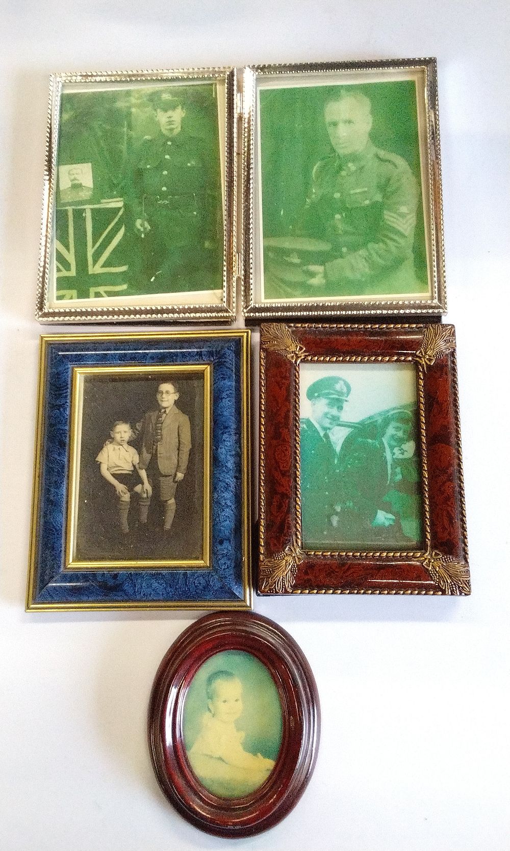 Lot 152: Five Framed Family Photographs