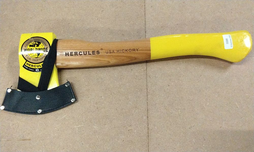 Lot 175: Hercules 1-1/2 Lb. Hickory Hand Axe