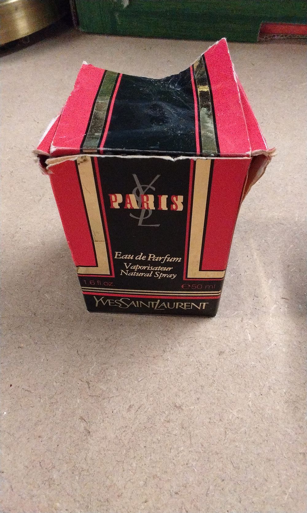 Lot 247: Yves Saint Laurent Paris Eau de Parfum Bottle and Box