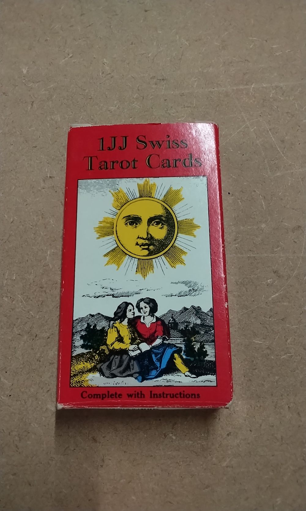 Lot 293: AG Muller 1JJ Swiss Tarot Cards, Complete with Instructions, U.S. Games Systems
