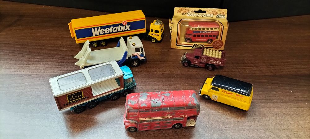 Lot 301: A Collection of Dinky, Matchbox, Lledo, and Corgi Models