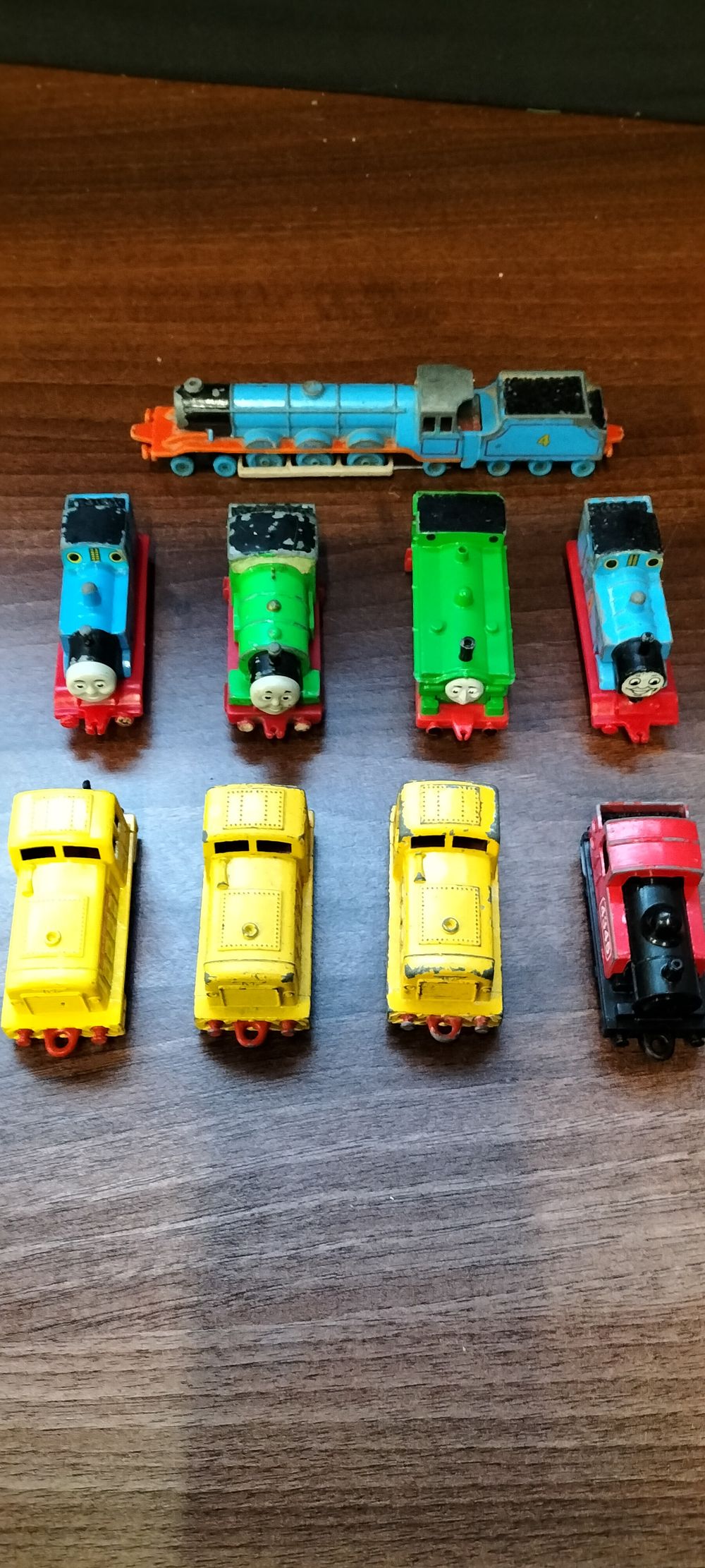 Lot 311: Nine Assorted Thomas & Friends and Matchbox Toy Trains