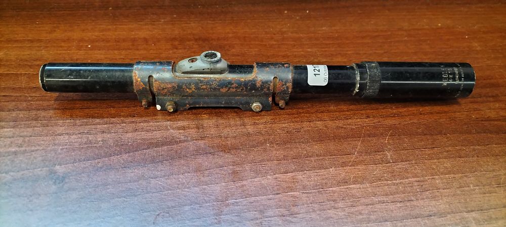Lot 325: A Webley 4x15 Black Rifle Scope