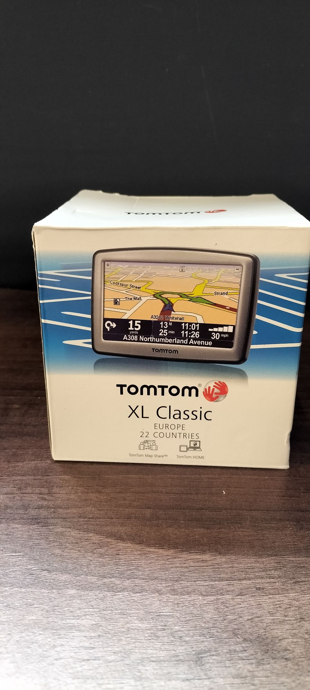 Lot 338: One TomTom XL Classic Portable GPS Navigation Device