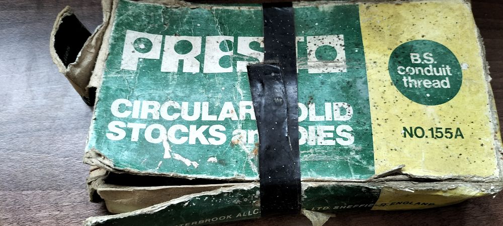 Lot 348: Presto No.155A Conduit Threading Set