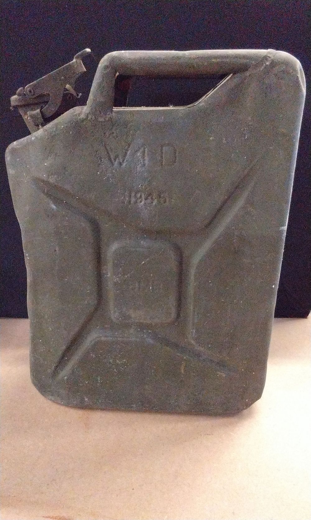 Lot 373: A British Army War Department (WD) Jerrycan, Dated 1945