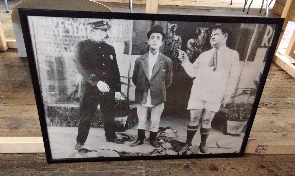 Lot 378: Laurel & Hardy, 'You're Darn Tootin'' (1928) Photographic Print