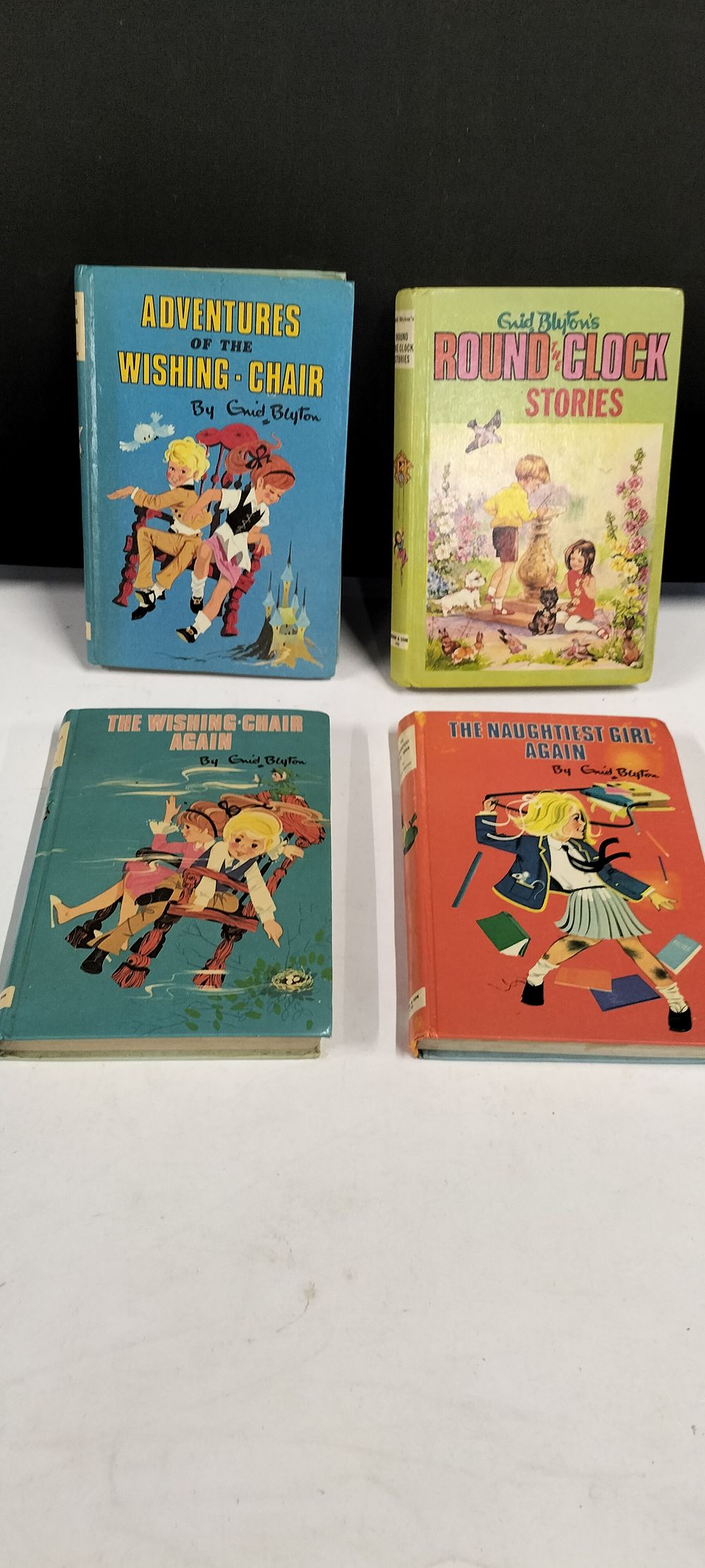 Lot 760: Four Enid Blyton Hardback Books Published in the Early 70's