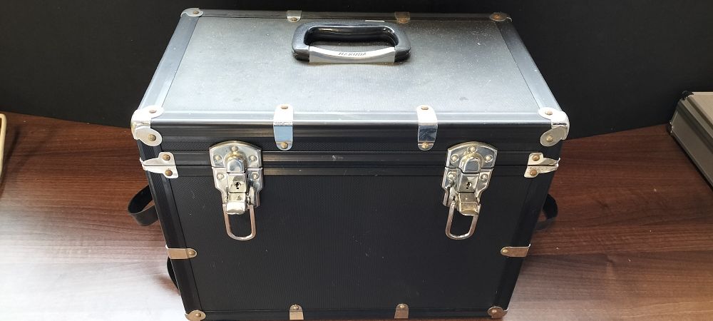 Lot 684: One HAKUBA Metal Carrying Case